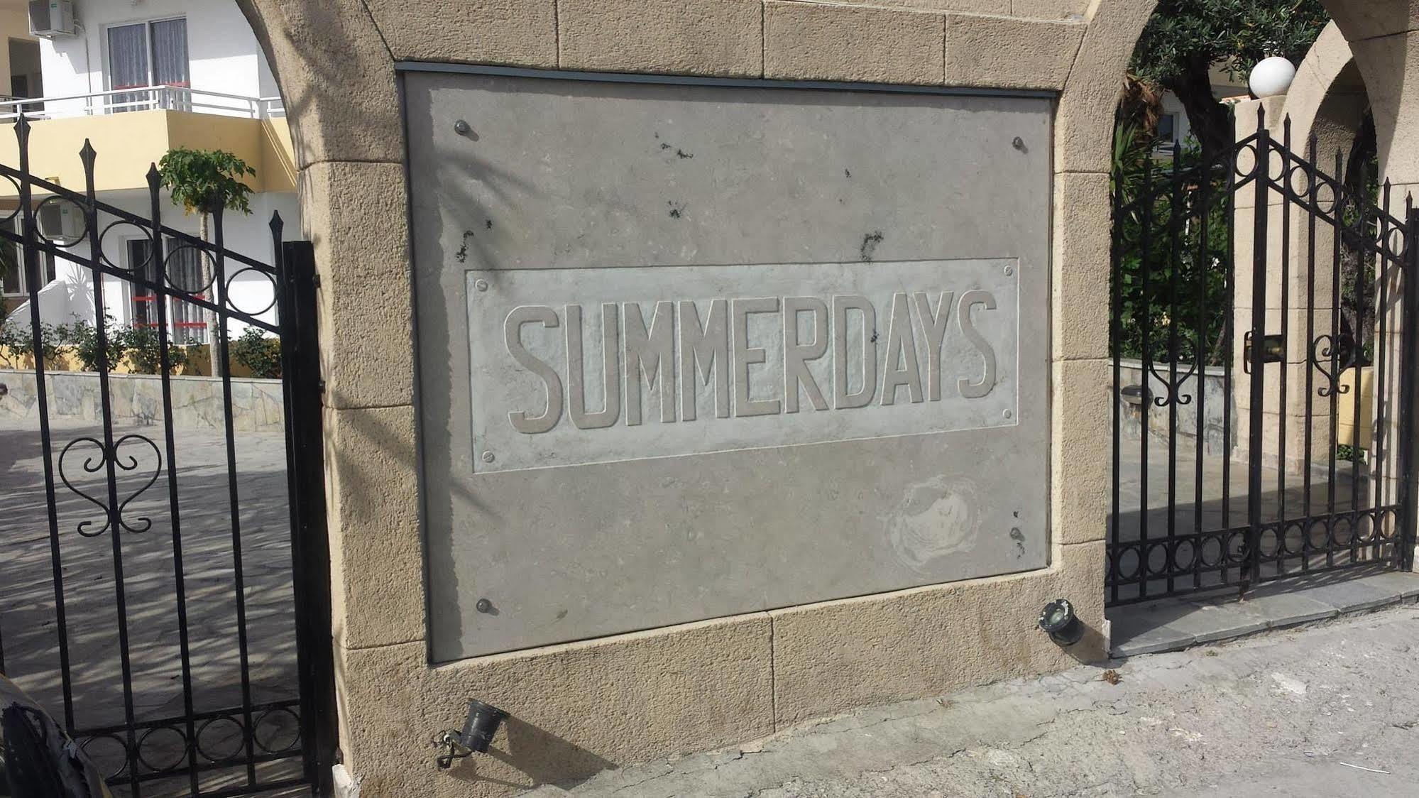Summer Days Faliraki Exterior foto